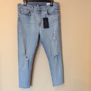Rag & Bone High Rise Skinny Jeans in Norlet